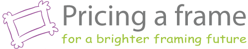 Pricing a frame logo